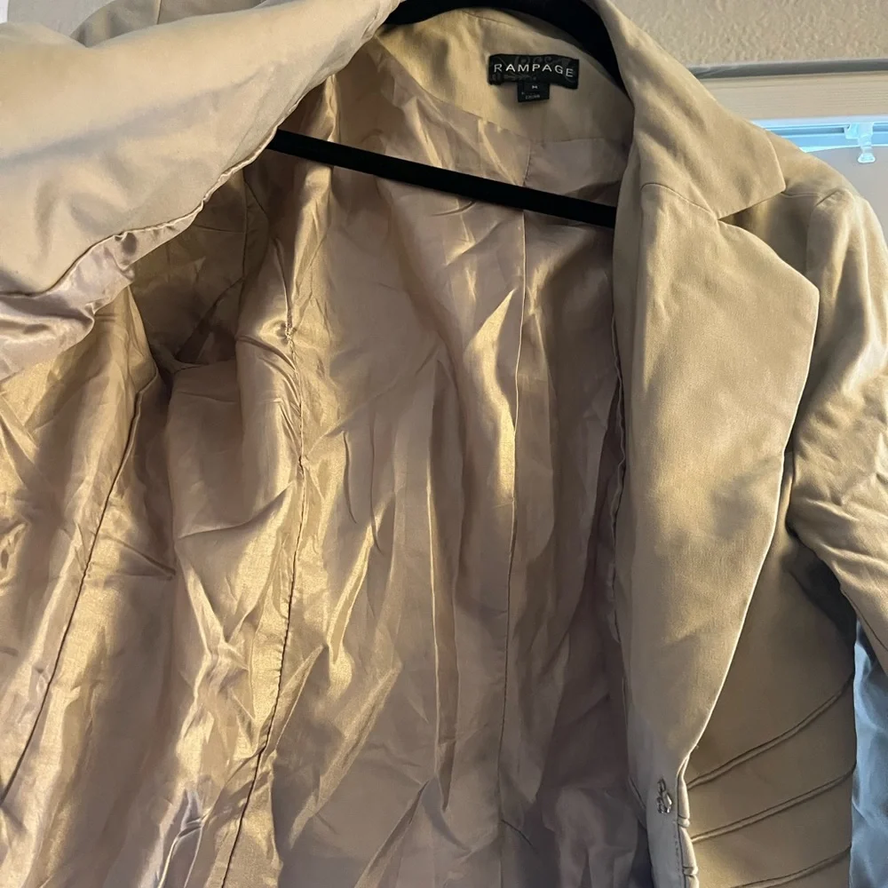 Vintage Rampage hook closure blazer - Picture 3 of 4